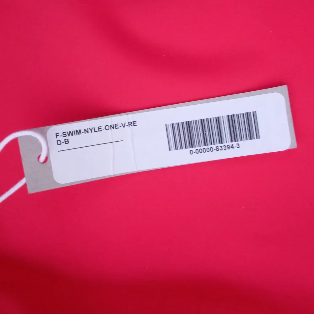 Everlane ReNew red full swim suit sz XL NEW